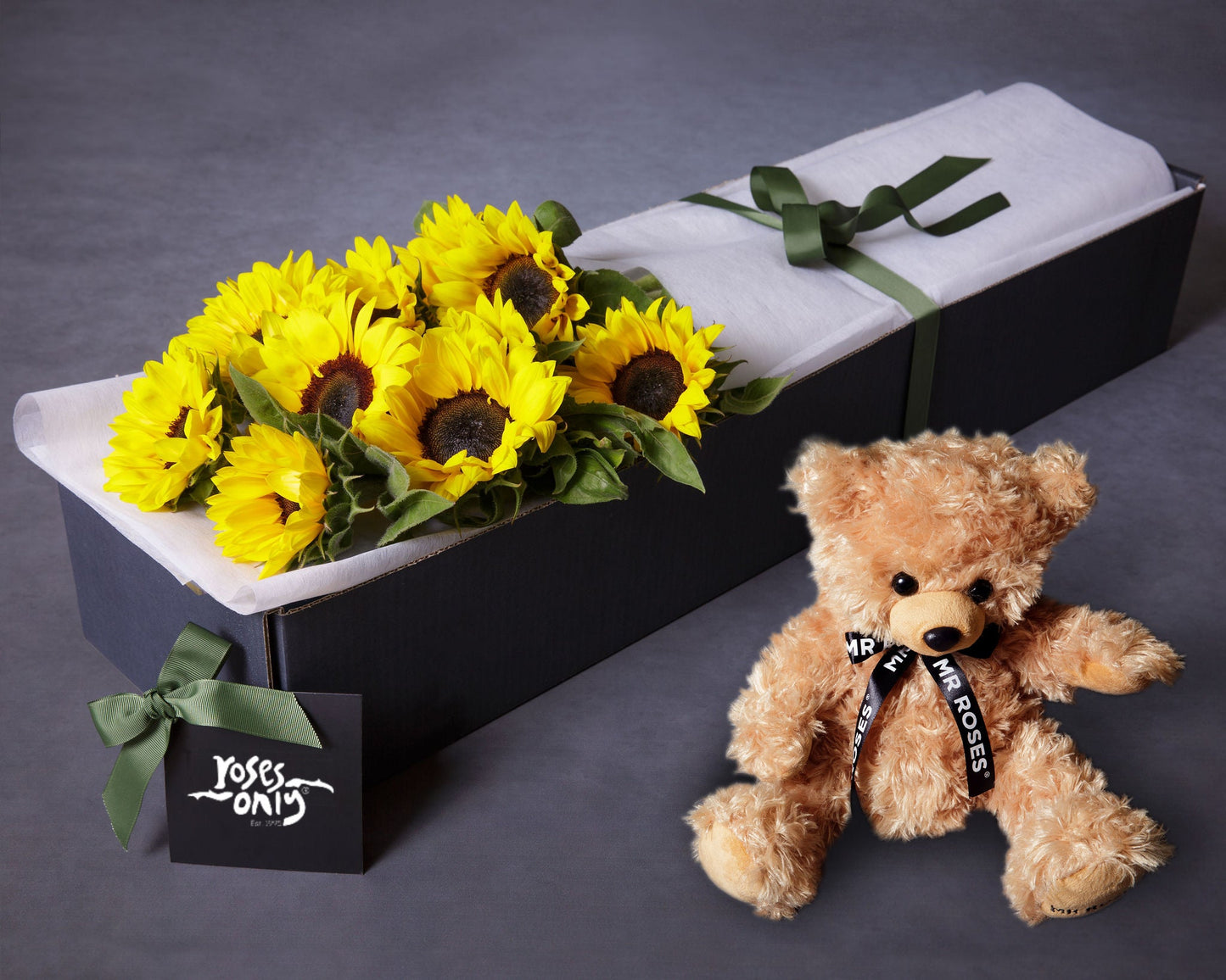 Sunflowers & Teddy