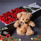 Merry Red Roses Christmas Bundles