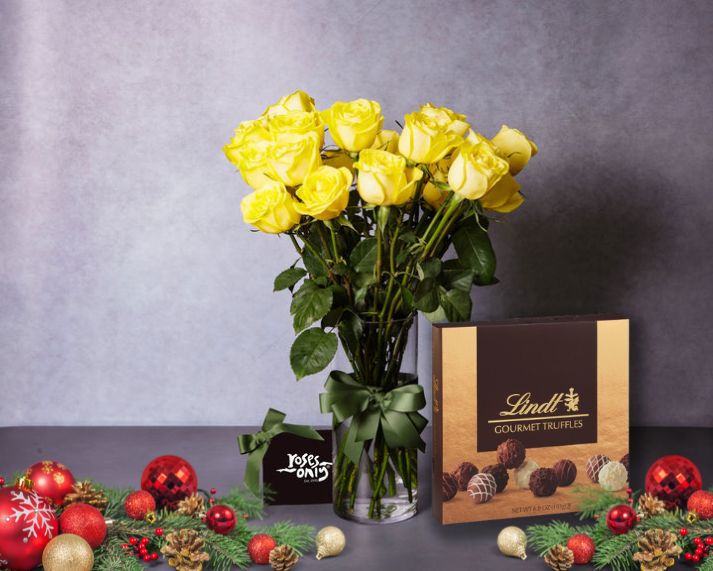 Merry Yellow Rose Bundles