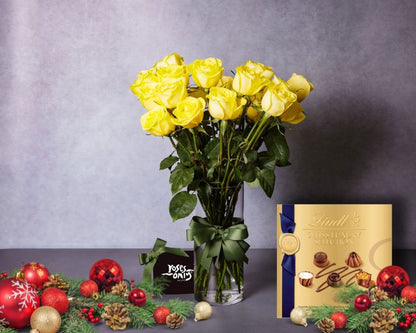 Merry Yellow Rose Bundles