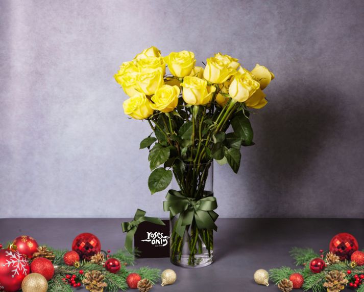 Merry Yellow Roses