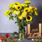 Christmas Flowers - Sunflower & Yellow Rose Bundles