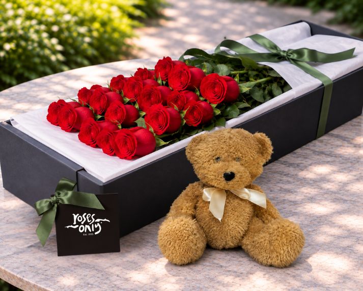 Red Roses & Teddy