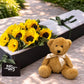 Sunflowers & Teddy